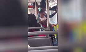 Bus Driver Fights Rider 