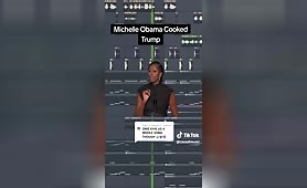 Michelle Obama Black Job DNC Remix