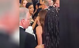 Teyana Taylor Confronts Guard Who Pushed Her On Red Carpet