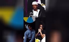 Guys discuss whether they spread during showers 